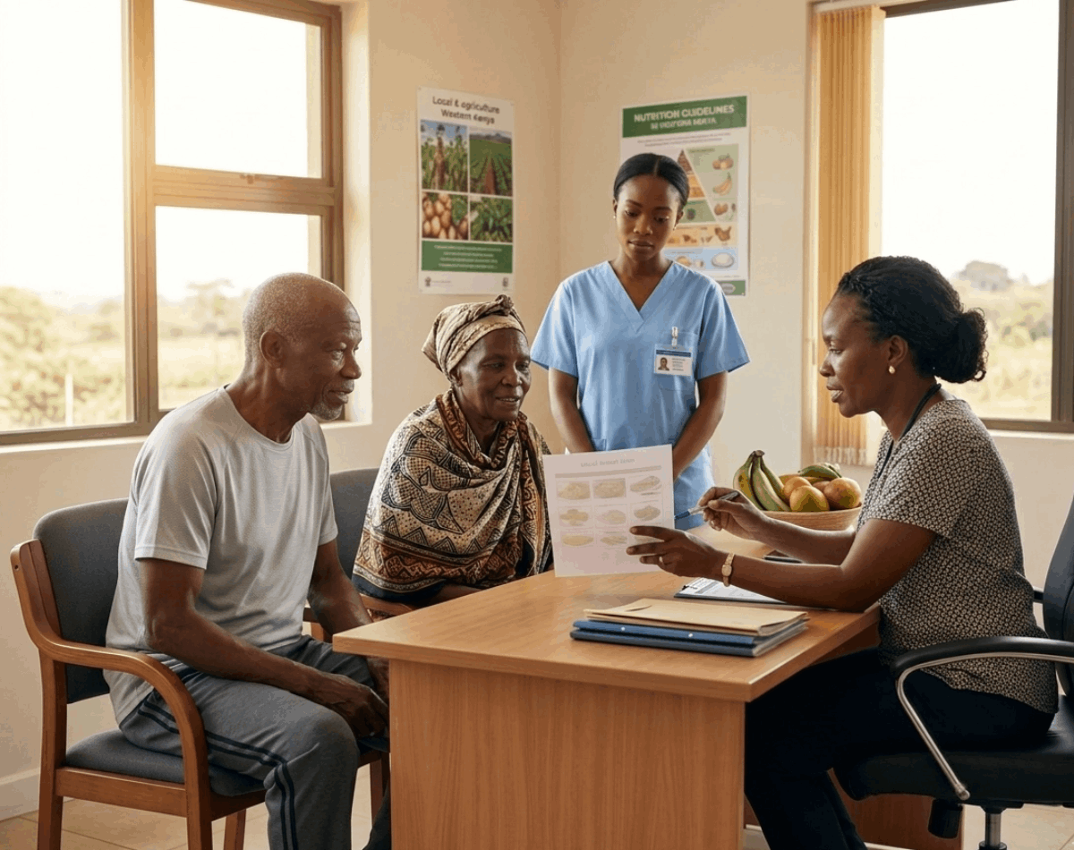 Cooking class and nutrition support