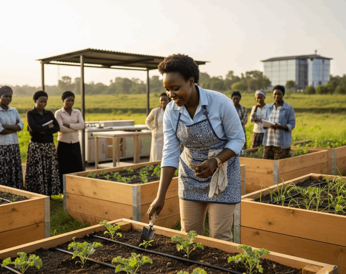 Nutrition garden and food systems