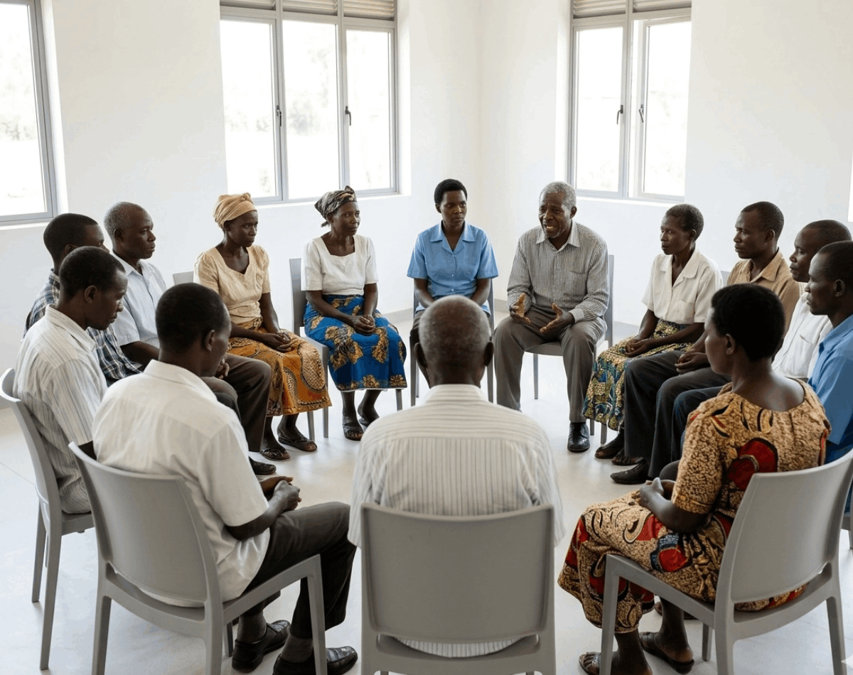 Community substance use prevention session