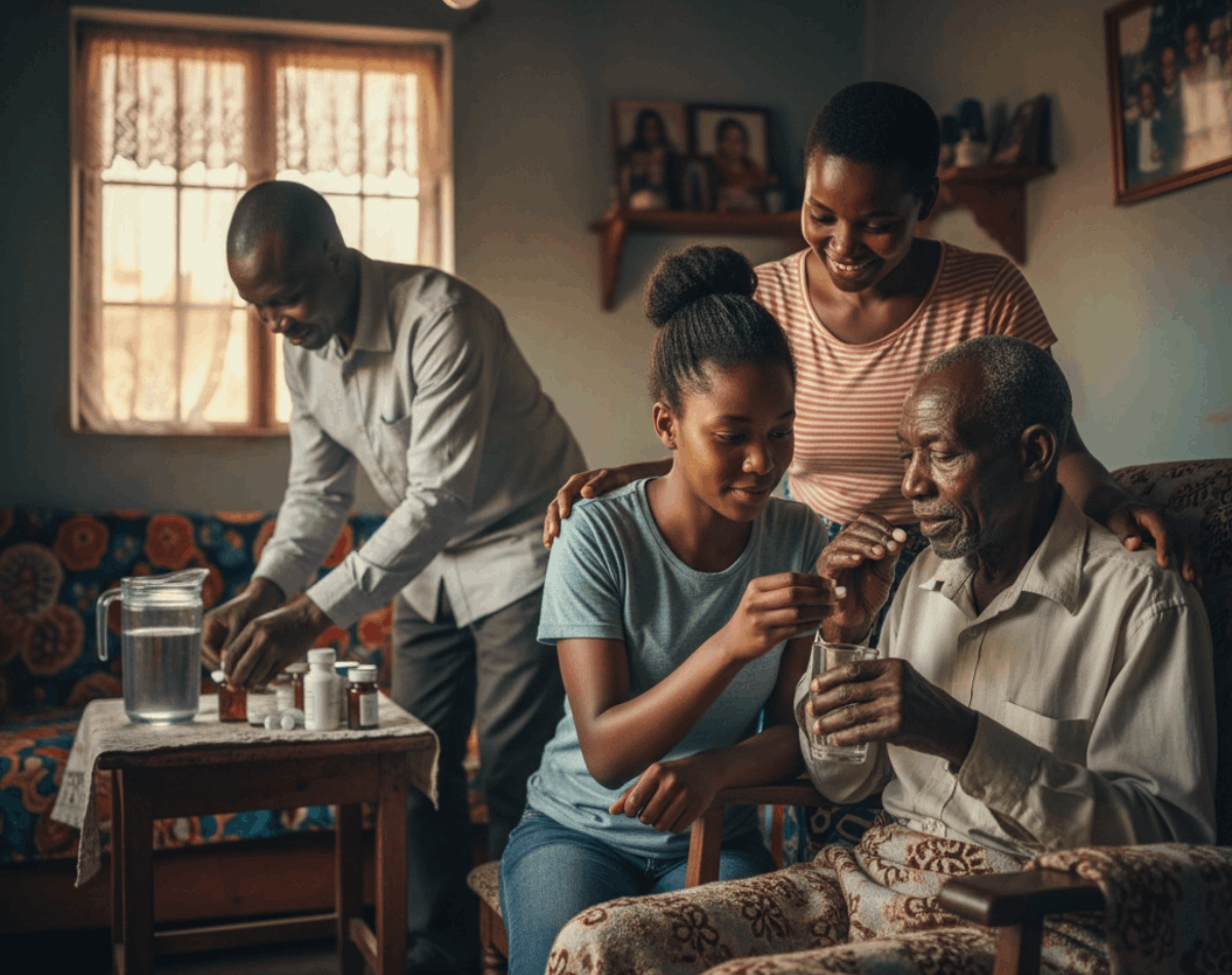 Family support and community